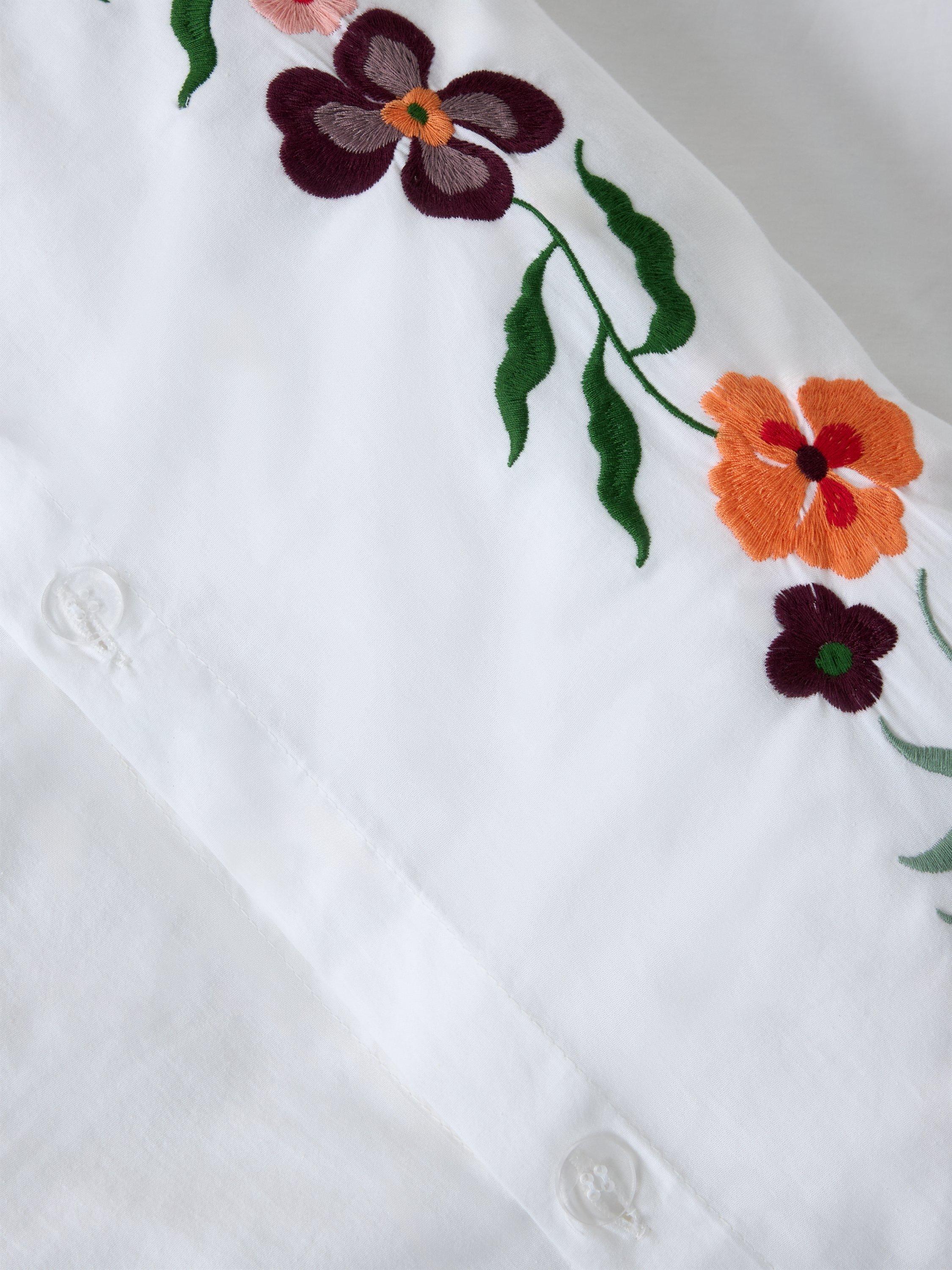 John Lewis Posy embroidered duvet cover set double, UK version