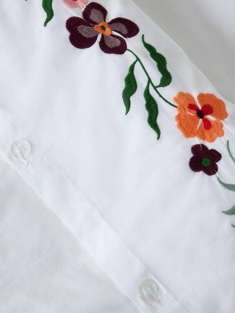 John Lewis Posy embroidered duvet cover set double, UK version