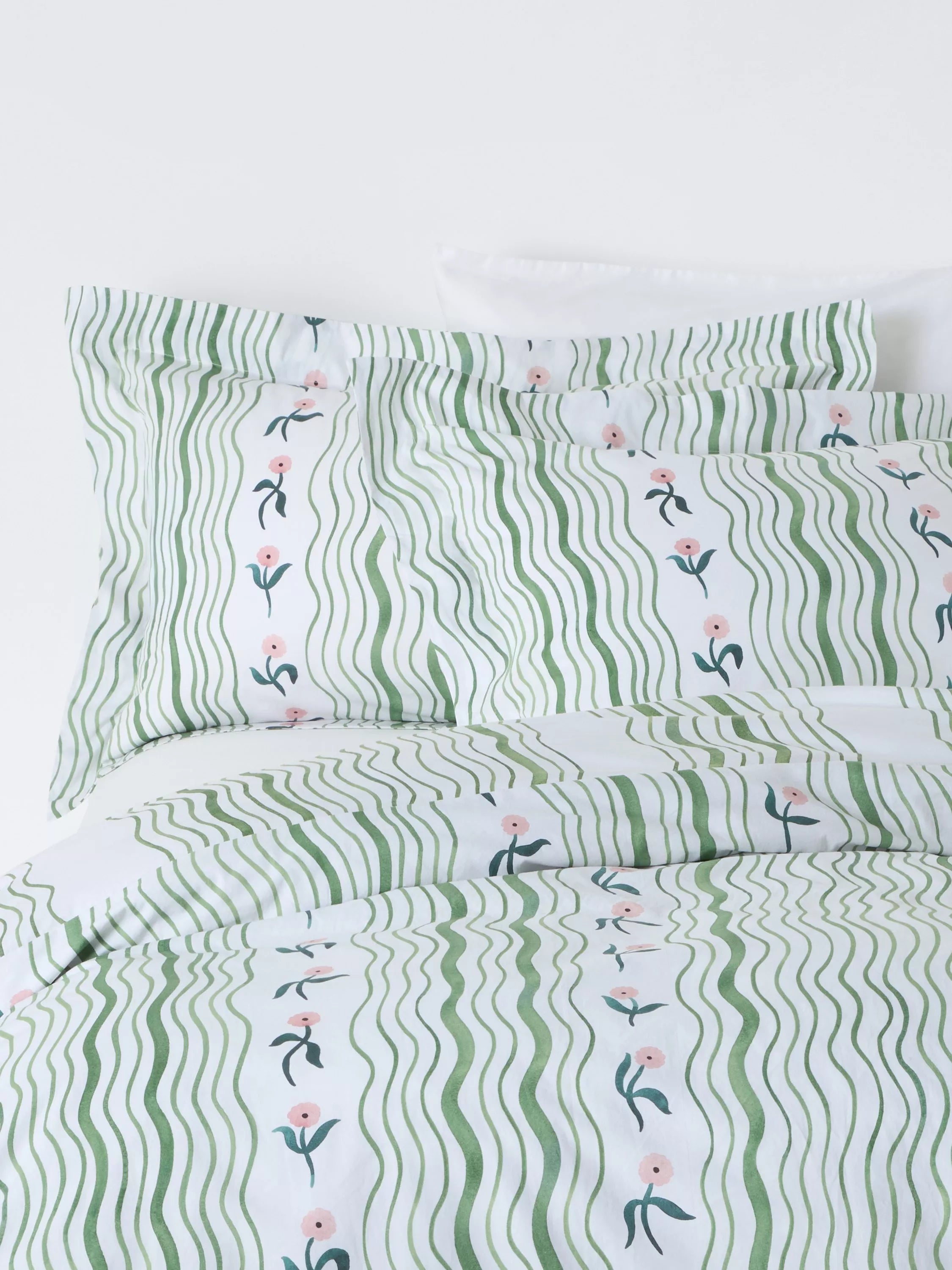 John Lewis duvet cover set ribbon multi double (British brand)