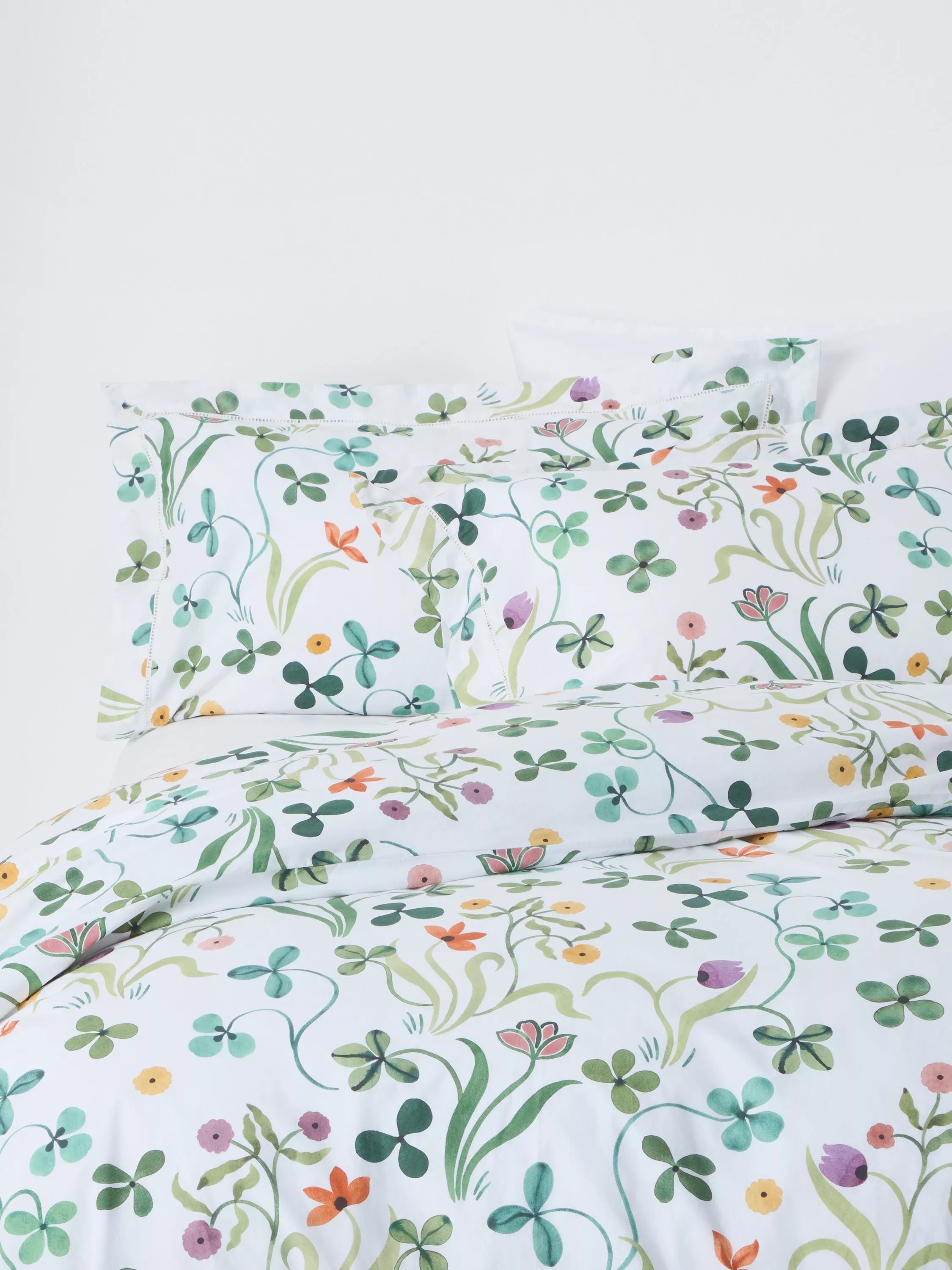 John Lewis duvet cover set tulip garden reversible double - British product