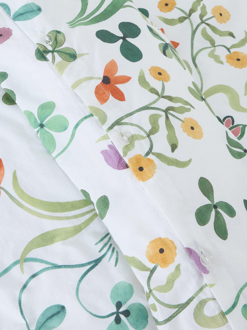 John Lewis duvet cover set tulip garden reversible double - British product