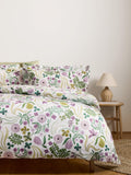 John Lewis violet floral duvet cover set double (British brand)