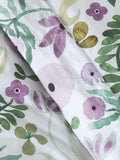 John Lewis violet floral duvet cover set double (British brand)