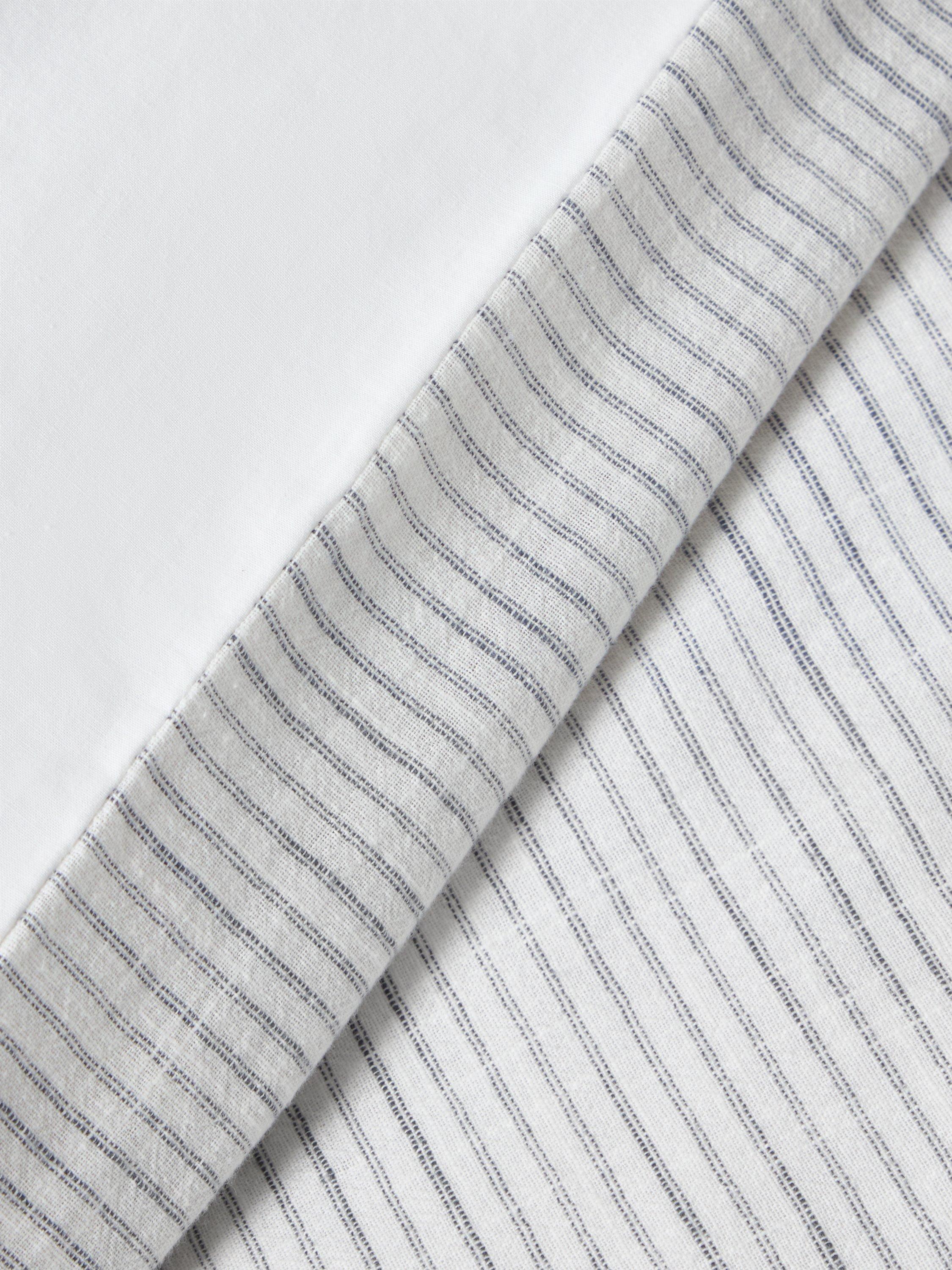 John Lewis Blakeney double duvet cover set washed cotton weave - British product