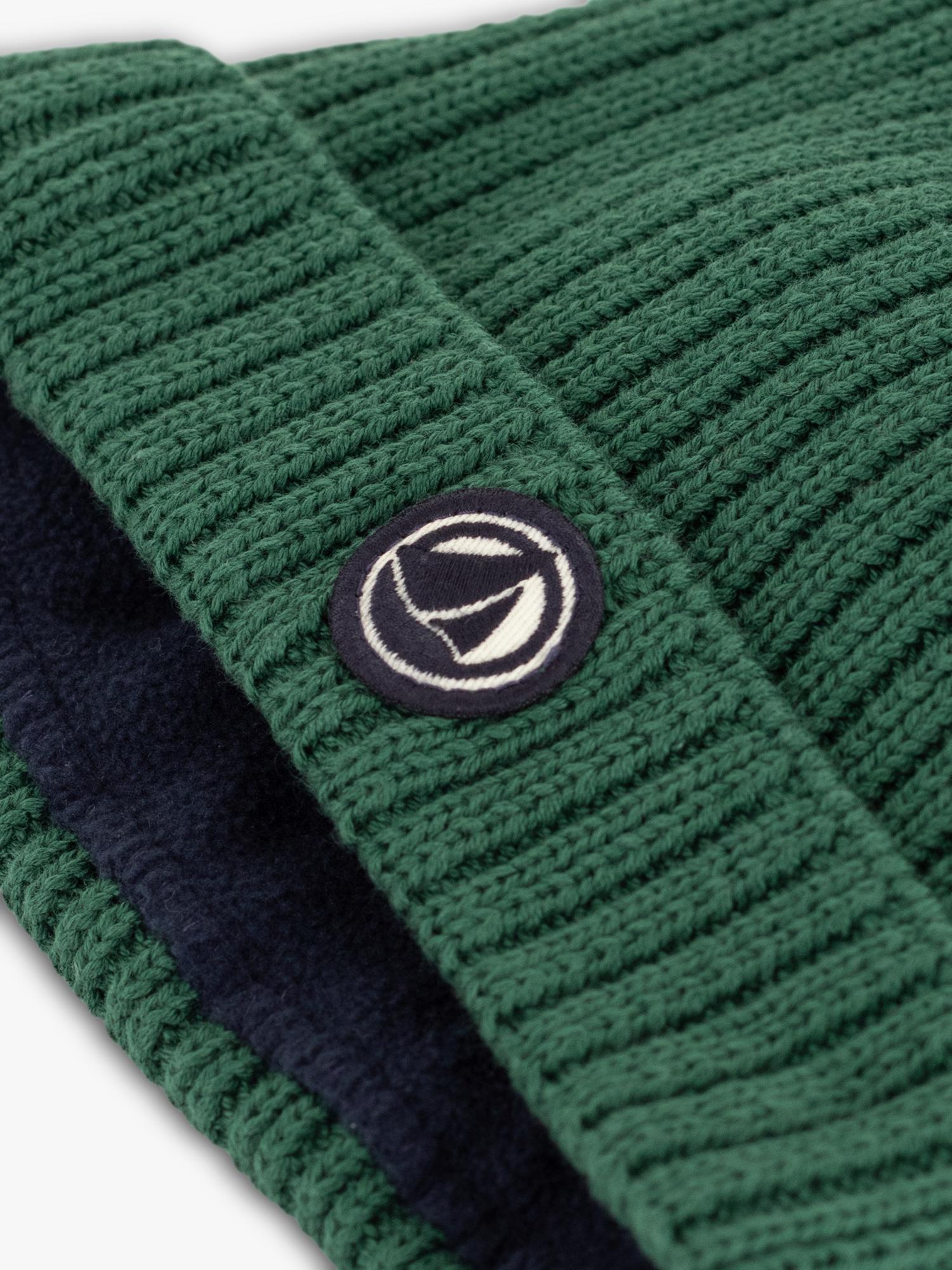 Petit Bateau baby beanie micro fleece lined (British brand)