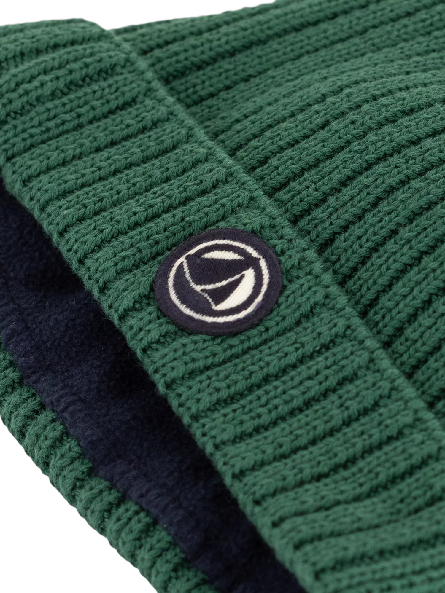 Petit Bateau baby beanie micro fleece lined (British brand)