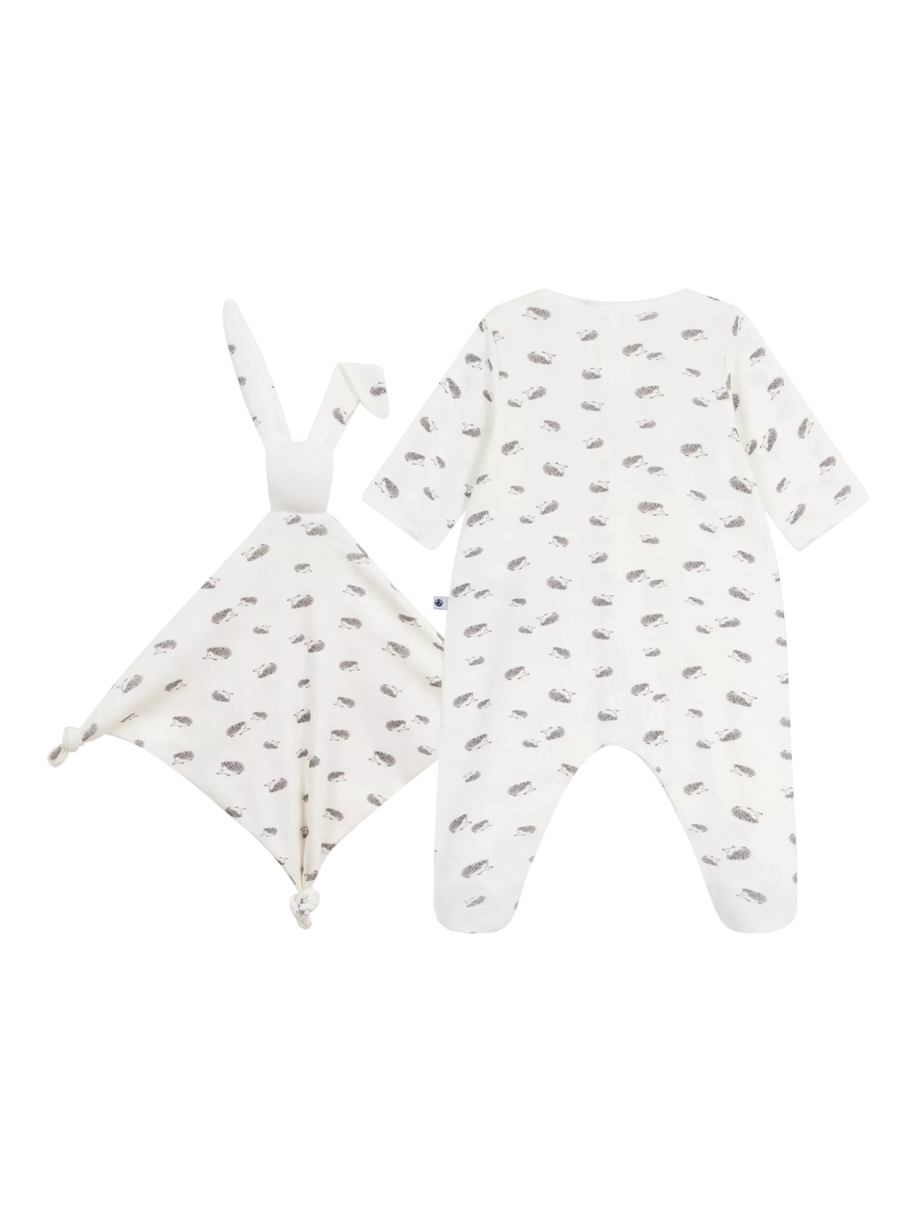 Petit Bateau cotton babygrow gift set - British product
