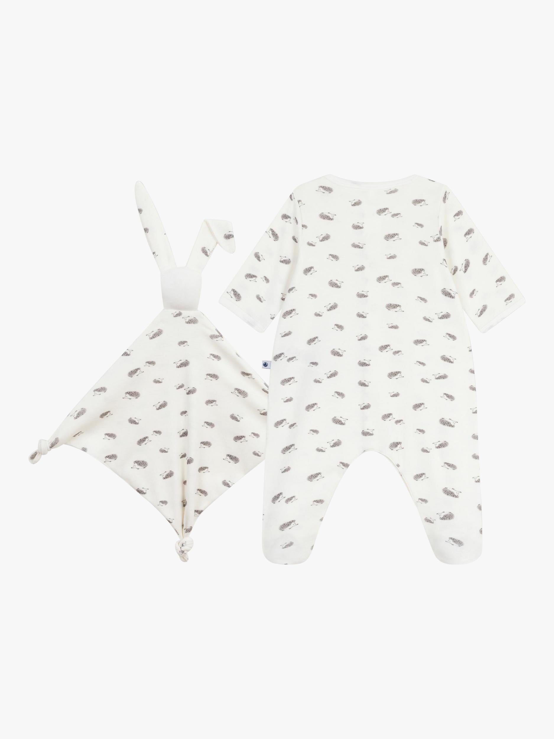 Petit Bateau cotton babygrow gift set - British product