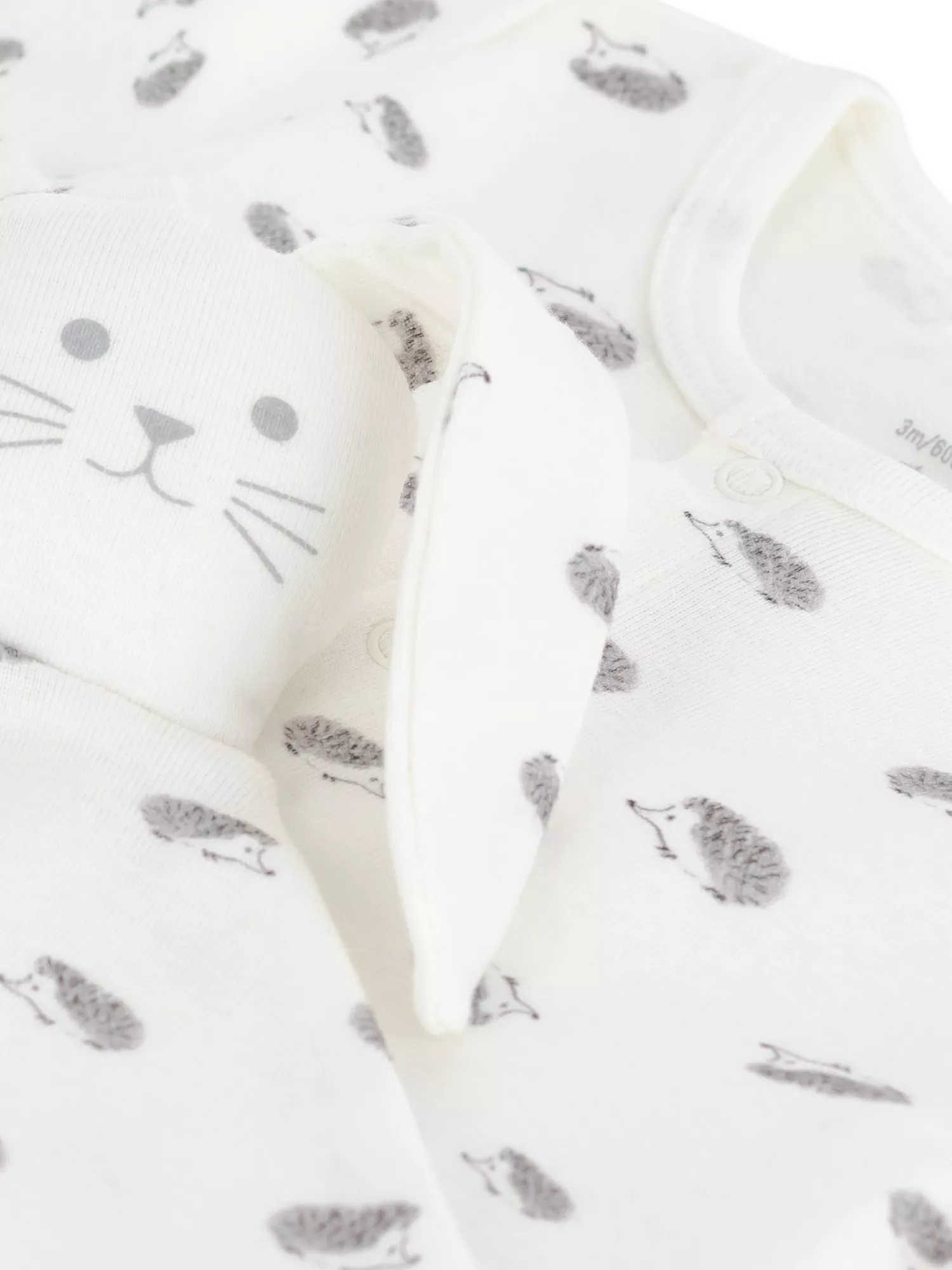 Petit Bateau cotton babygrow gift set - British product