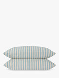 Piglet in Bed Coastal Blue stripe duvet cover, imported from the UK