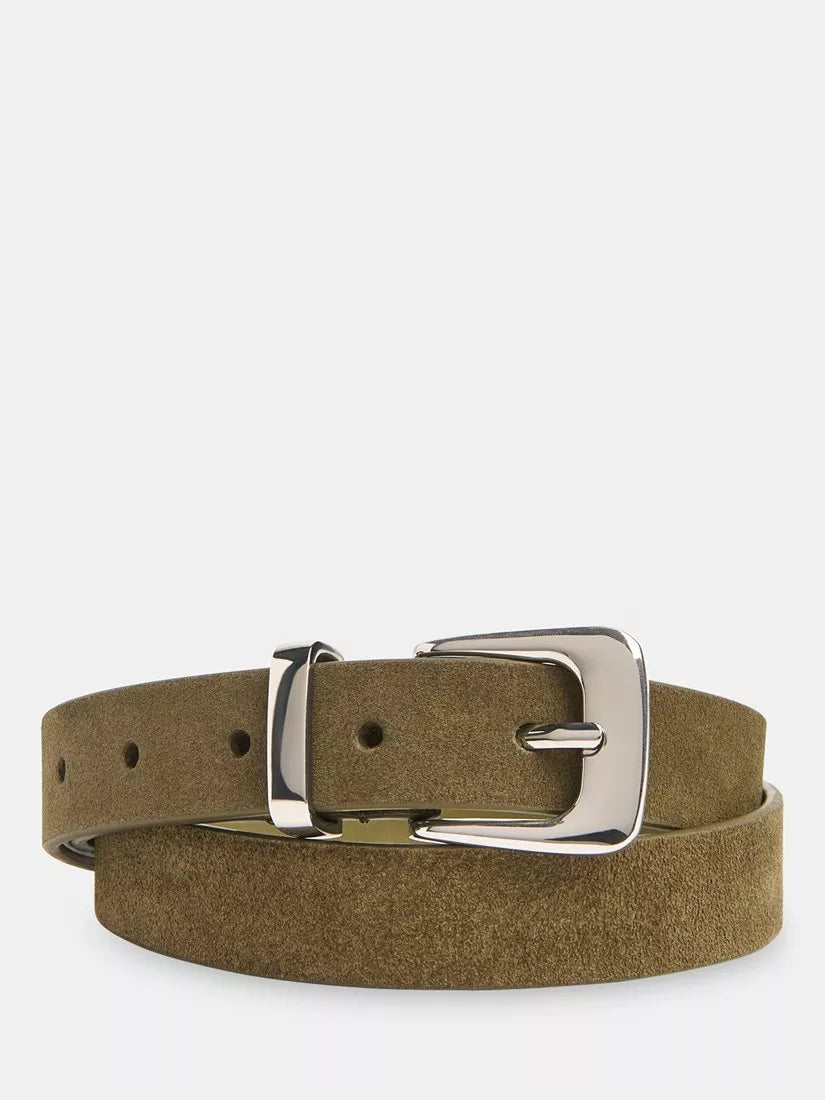 Whistles metal keeper belt regular width - British product