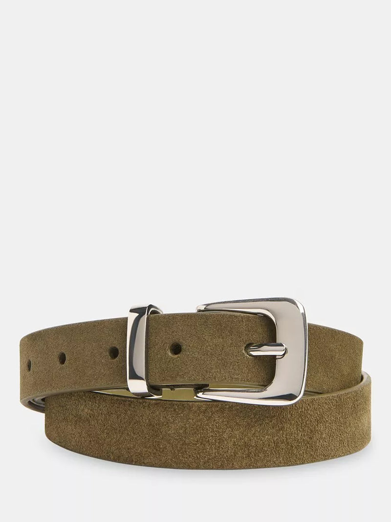 Whistles metal keeper belt regular width - British product