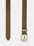 Whistles metal keeper belt regular width - British product