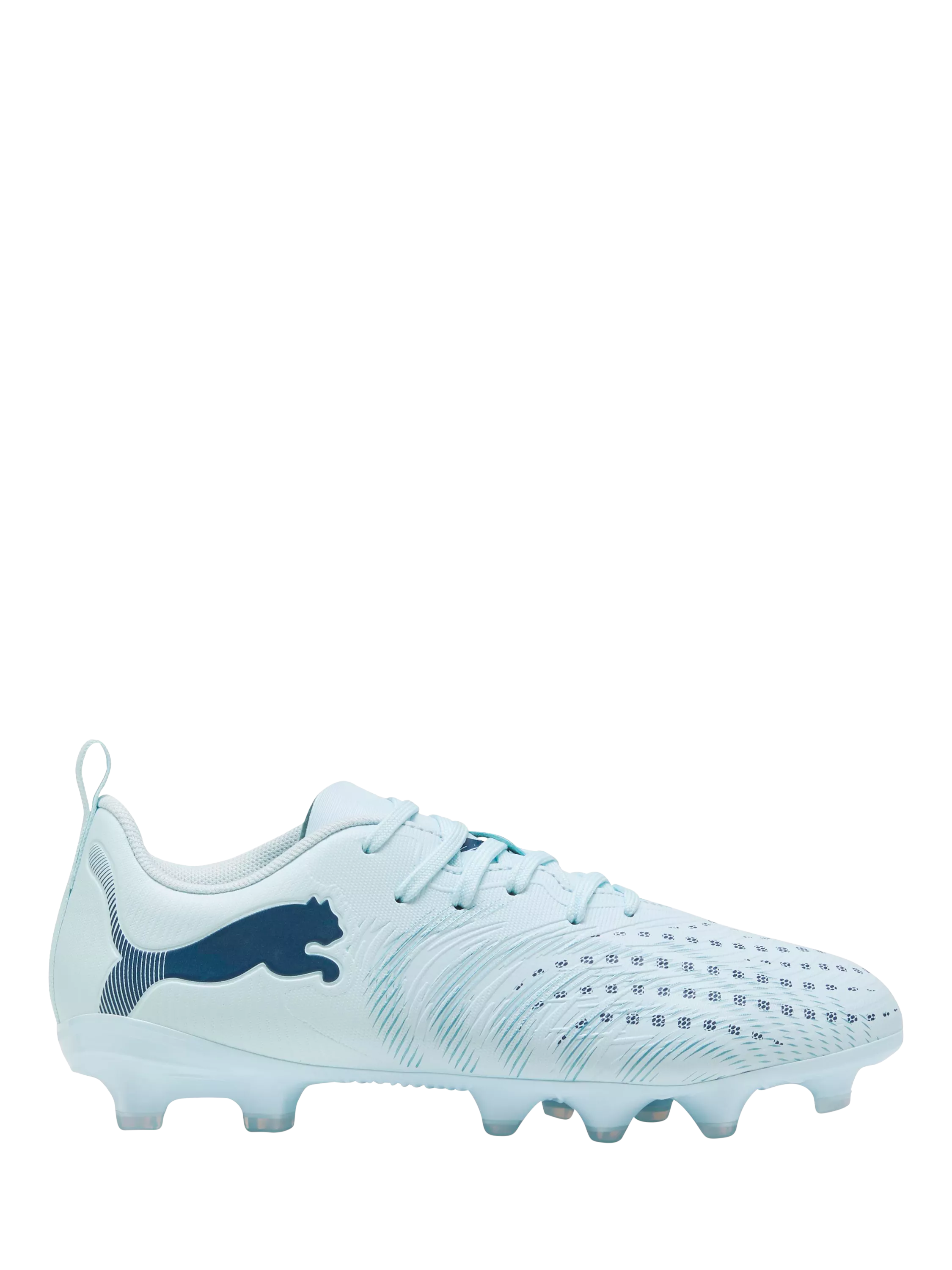 PUMA kids football boots FUTURE 9 PLAY Icy Blue - British product