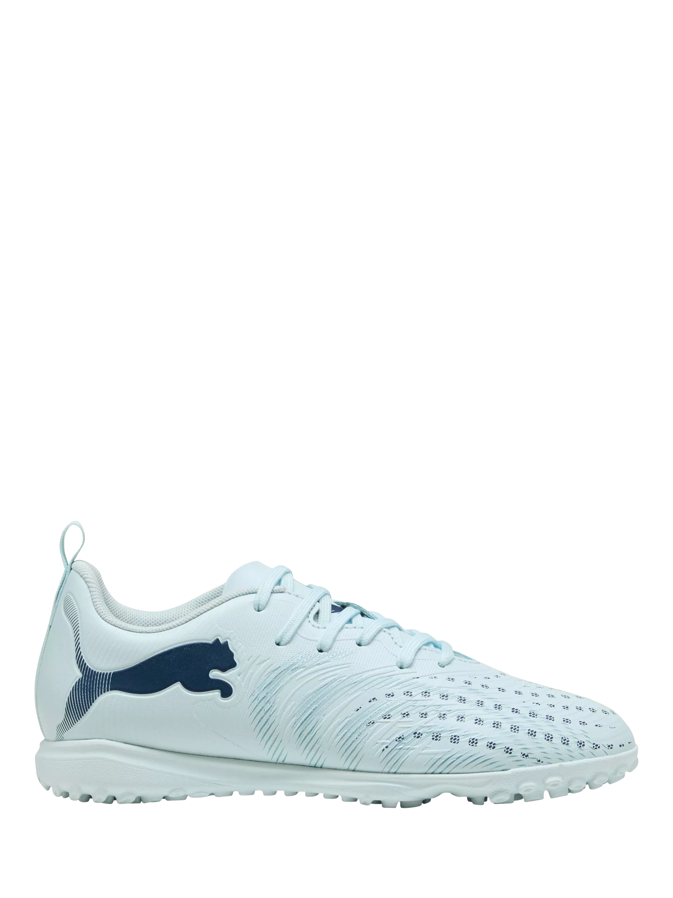 PUMA kids football boots Icy Blue - British product