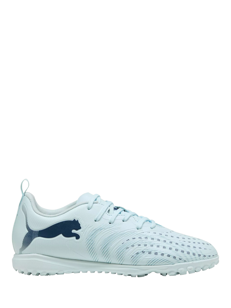 PUMA kids football boots Icy Blue - British product