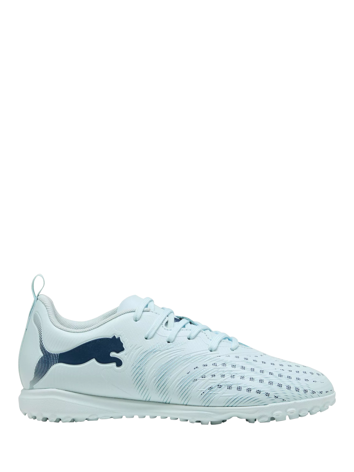 PUMA kids football boots Icy Blue - British product