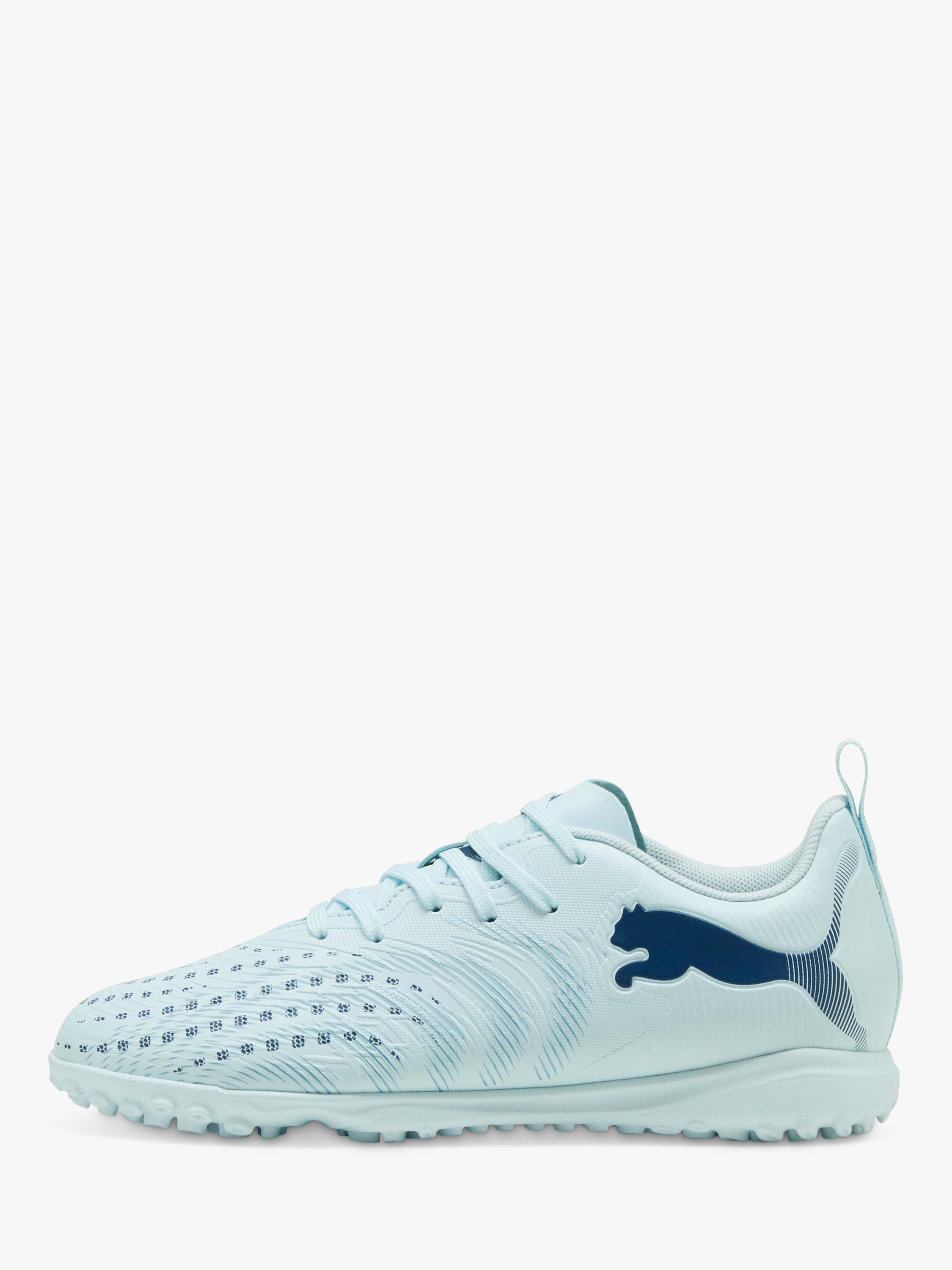 PUMA kids football boots Icy Blue - British product