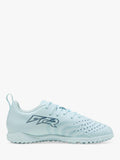 PUMA kids football boots Icy Blue - British product