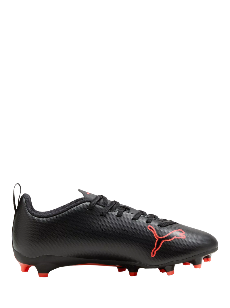 PUMA Kids ULTRA 6 PLAY football boots Black Red, imported from the UK