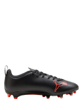 PUMA Kids ULTRA 6 PLAY football boots Black Red, imported from the UK