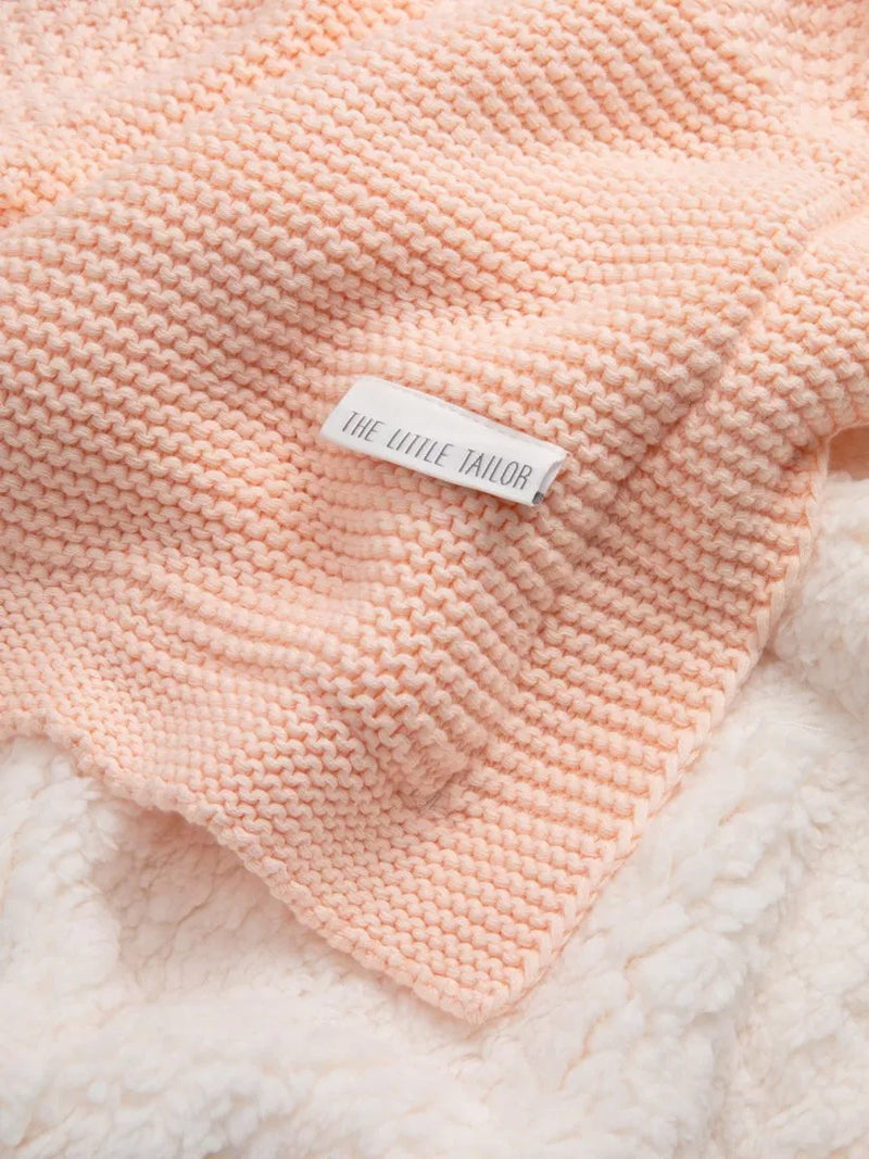 The Little Tailor baby blanket pink, imported from the UK
