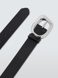 John Lewis leather belt organic buckle, imported from the UK