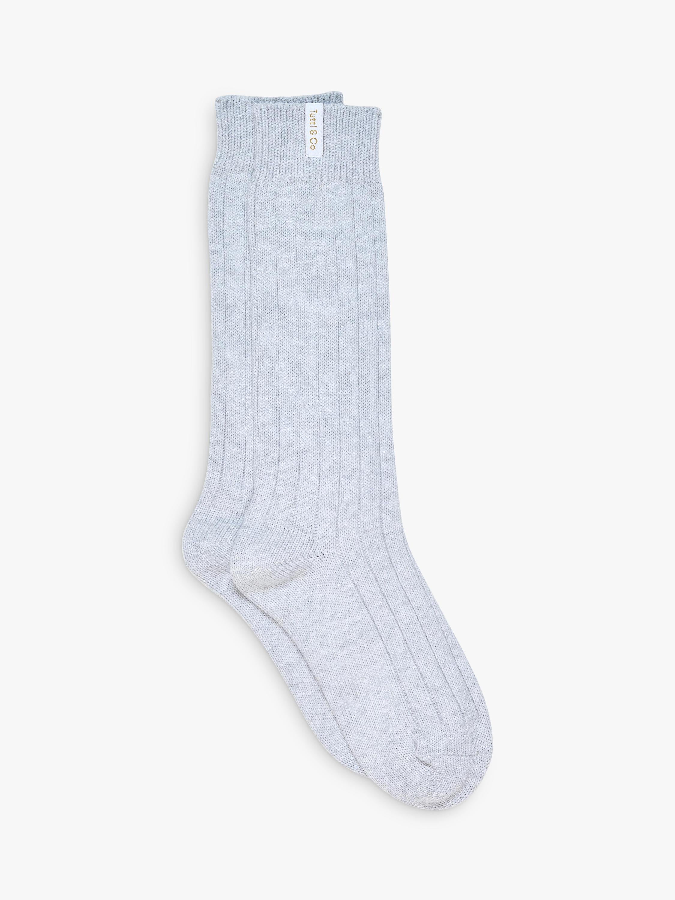 TUTTI ribbed bamboo rich socks (British brand)