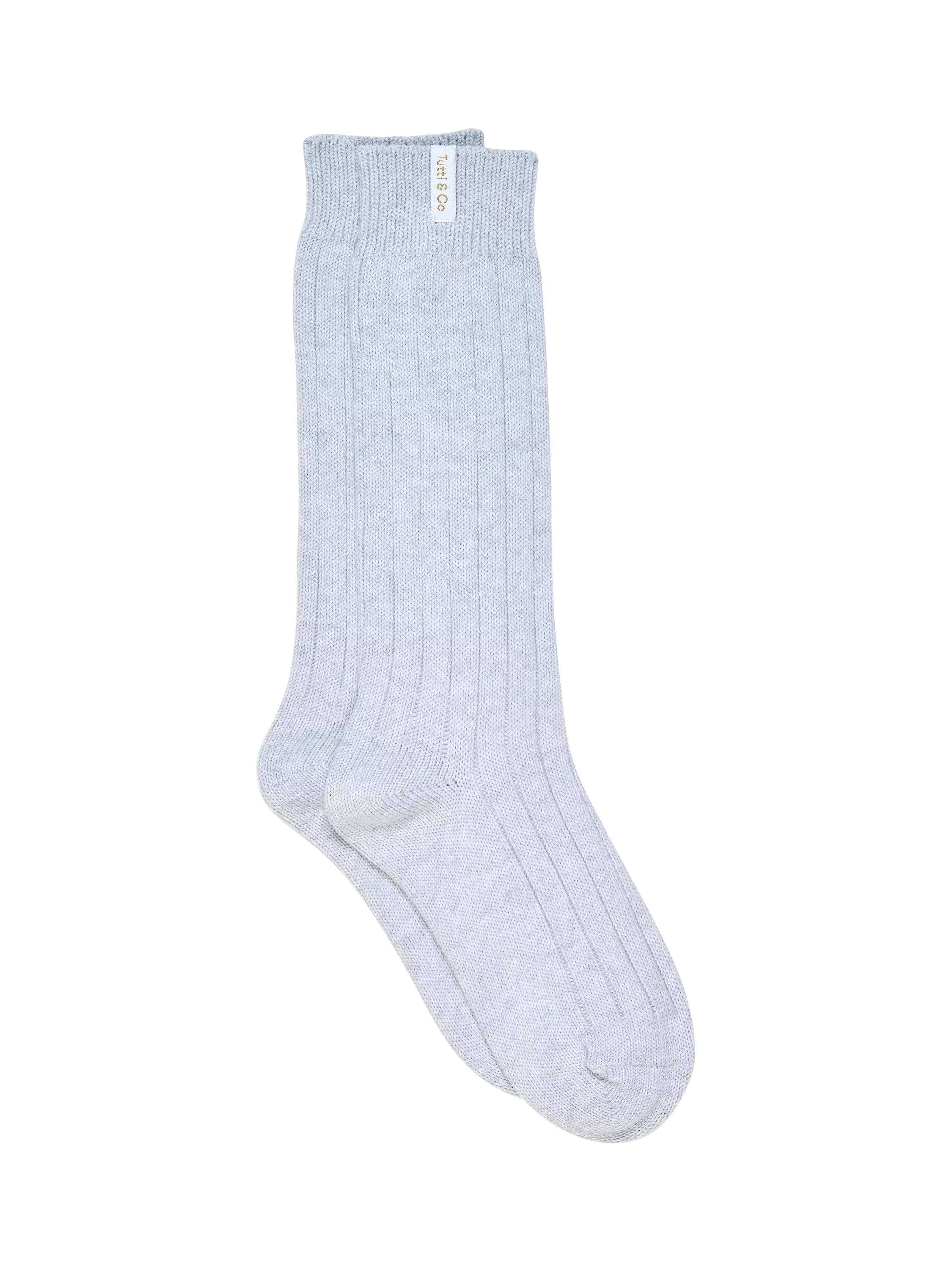 TUTTI Ribbed Bamboo Rich Crew Socks UK Sizes 4-9