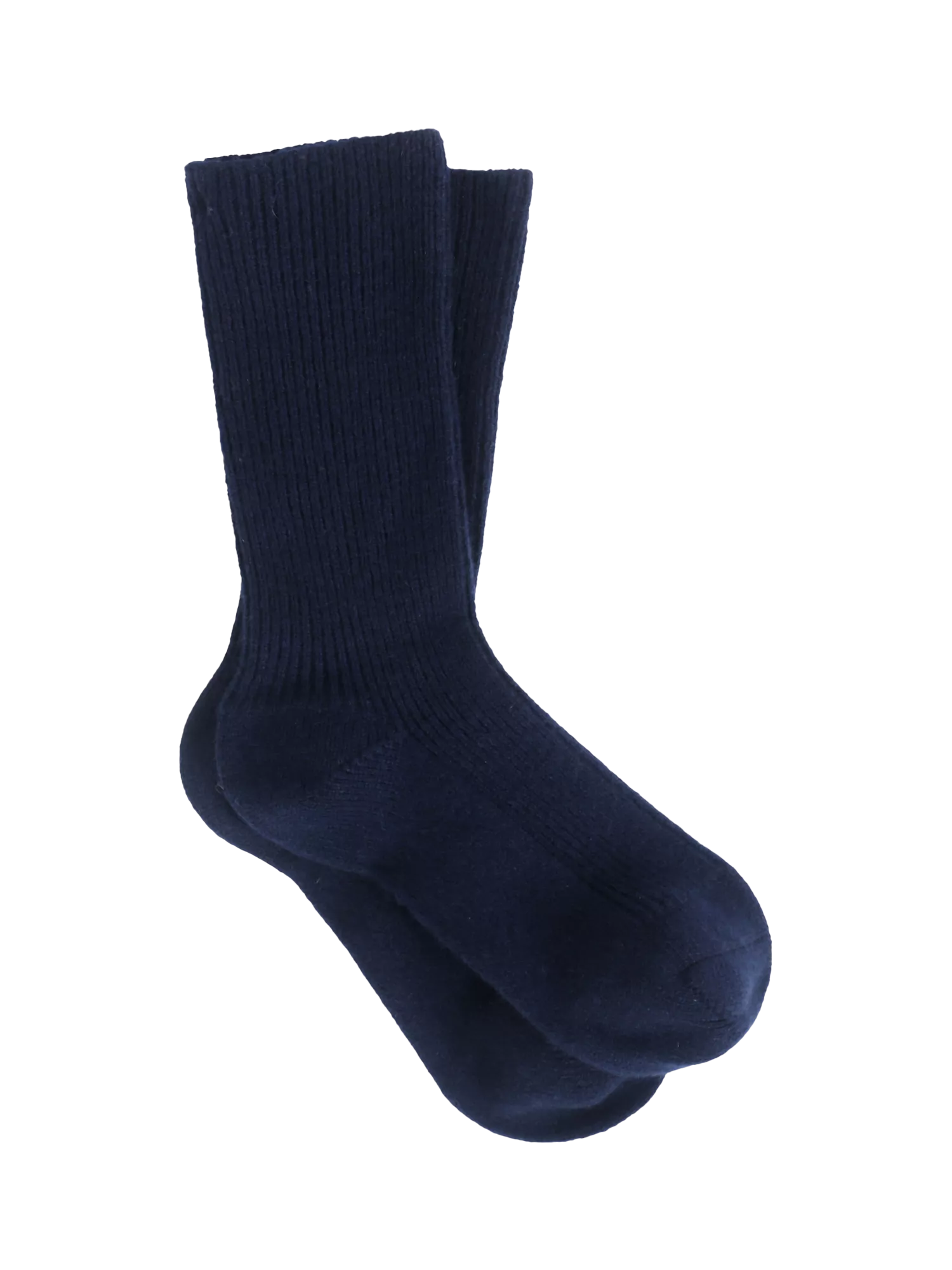 Pure Collection cashmere blend crew socks, imported from the UK