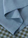 Piglet in Bed plain linen table runner 200x45cm (British brand)