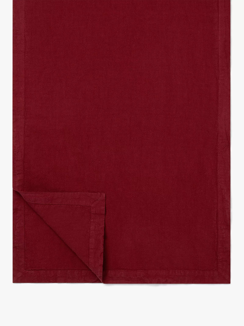 Piglet in Bed Plain Linen Blend Table Runner 200 x 45cm