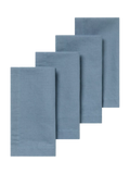 Piglet in Bed linen blend napkins 45x45cm pack 4 - British product