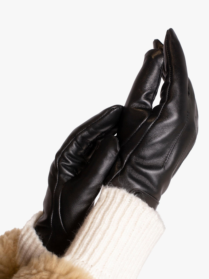 Bloom & Bay Angela leather blend gloves, UK version