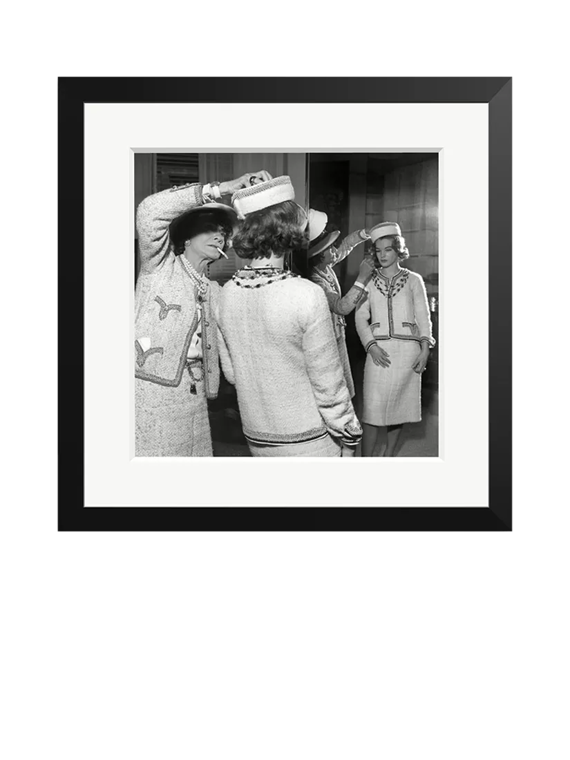 Sonic Editions framed print Romy Schneider Coco Chanel, imported from the UK