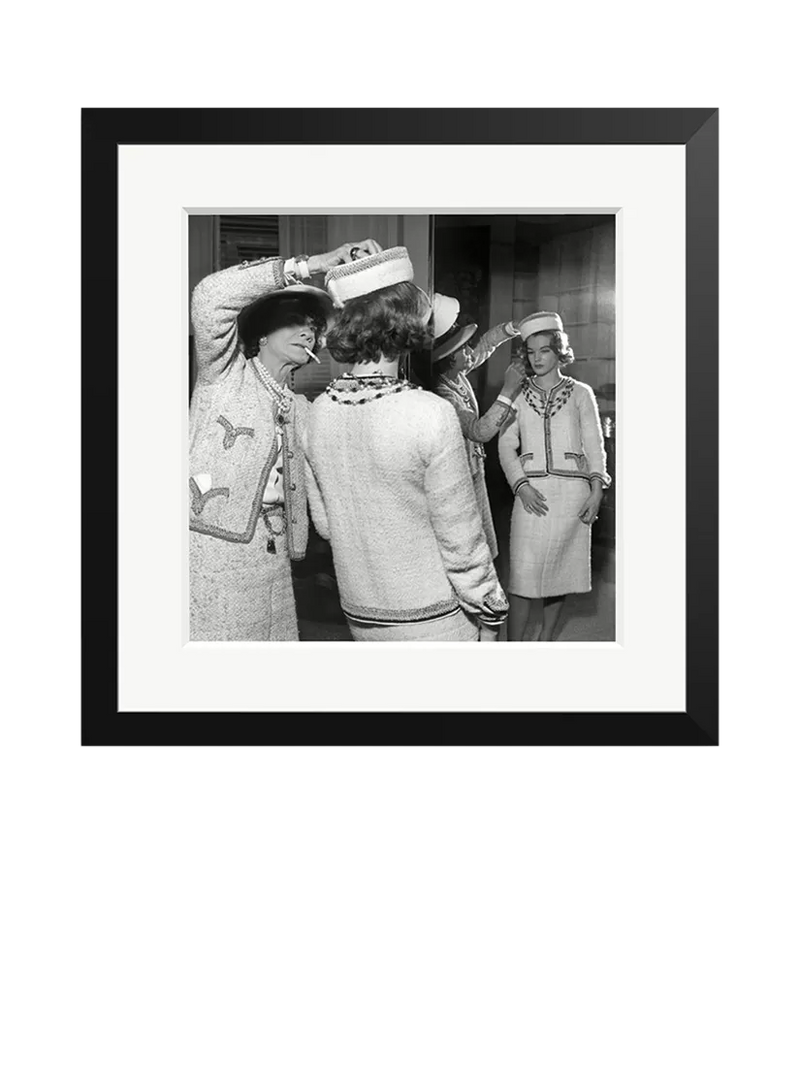 Sonic Editions framed print Romy Schneider Coco Chanel, imported from the UK