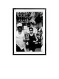 Sonic Editions framed print Madonna jogging 41x51 cm, UK version