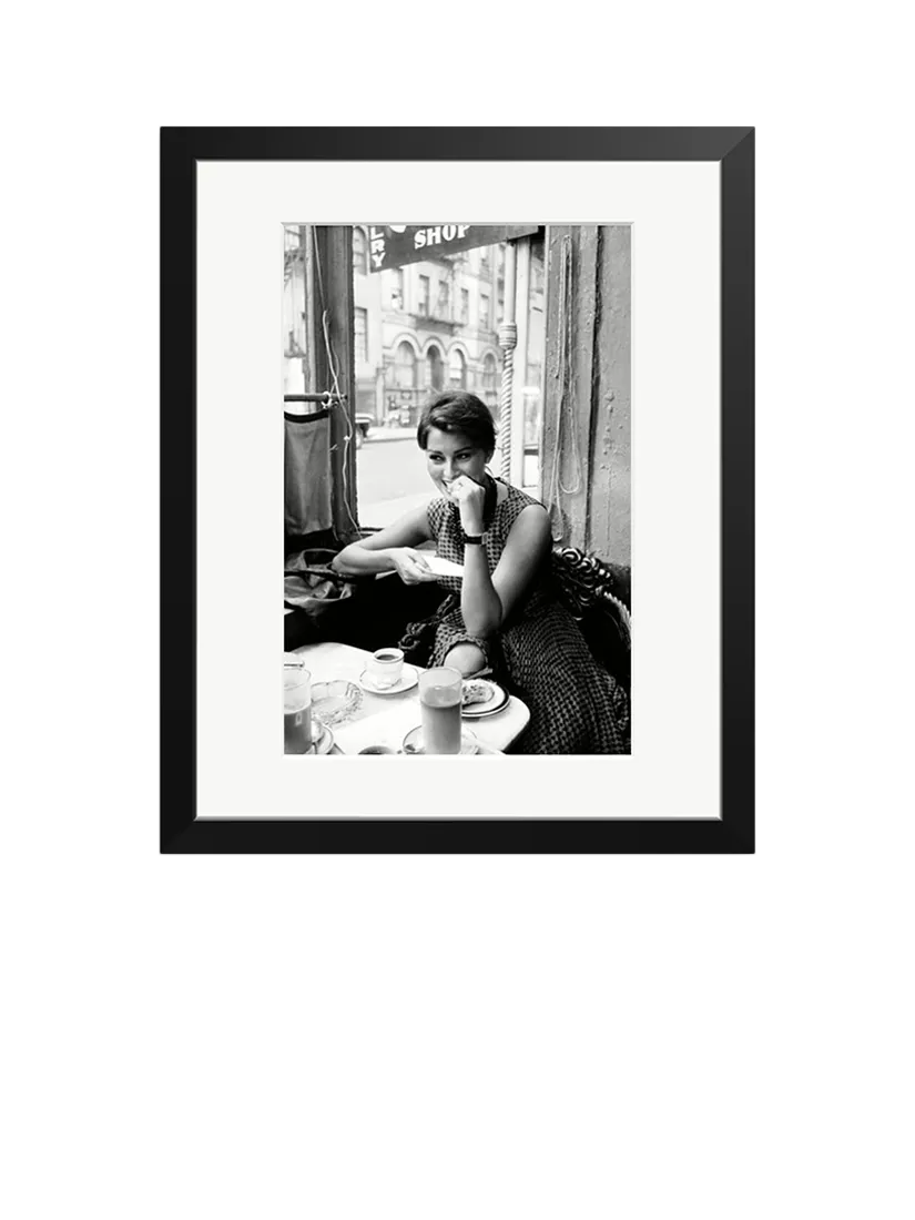 Sonic Editions framed print Sophia Loren 51x61cm, UK version