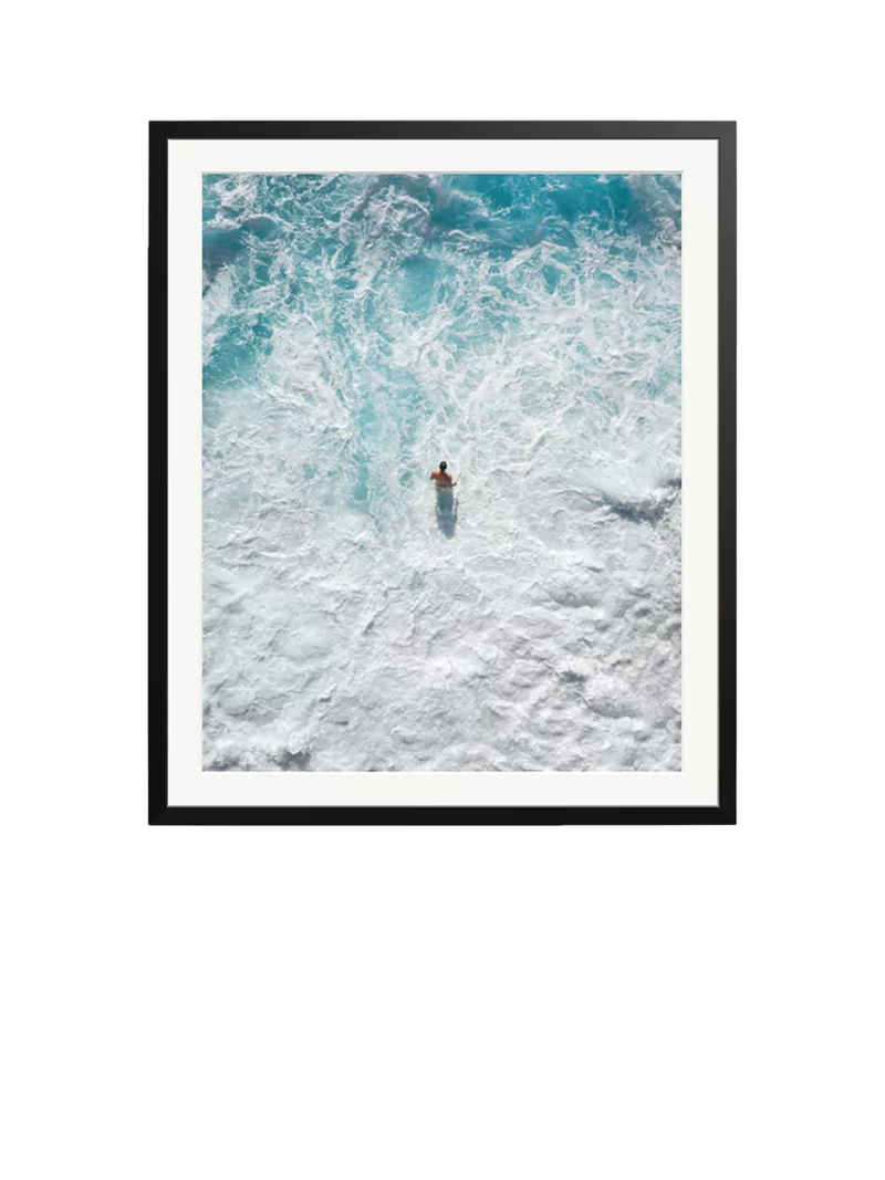 Sonic Editions framed print Koufonisia Waves 41x51 cm, UK version
