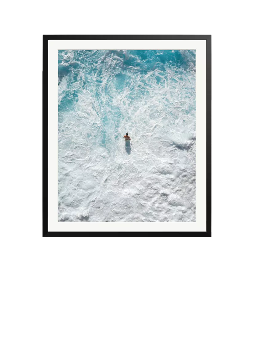 Sonic Editions framed print Koufonisia Waves 41x51 cm, UK version