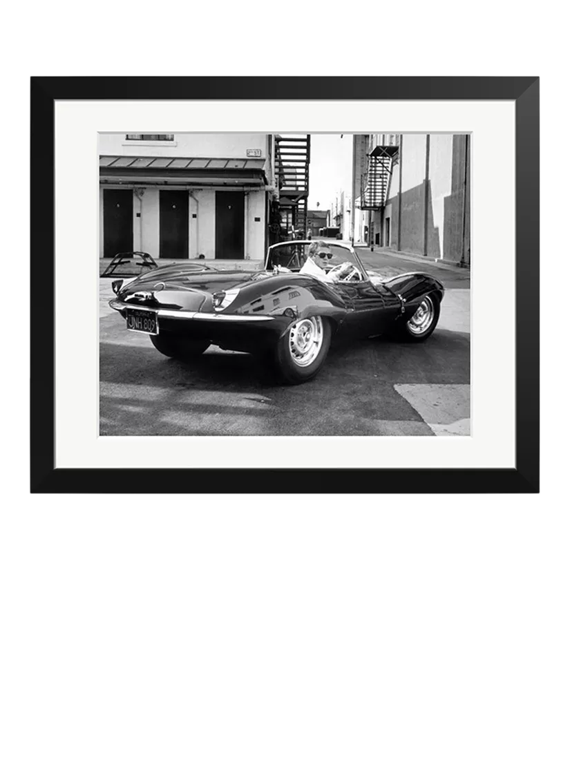 Sonic Editions Steve McQueen 1963 framed print 51x41 cm - British product