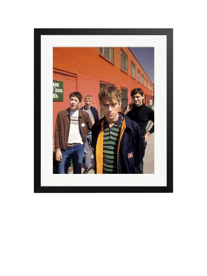 Sonic Editions Blur 1996 framed print 51x61 cm, imported from the UK