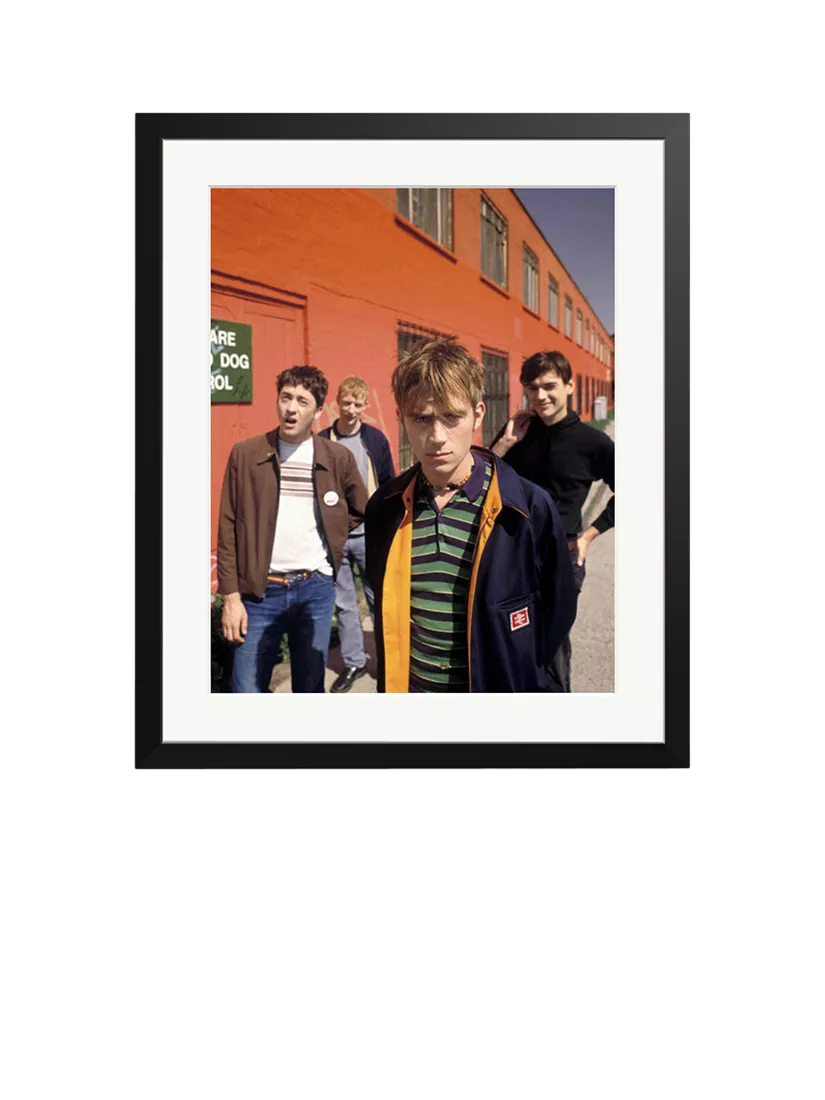 Sonic Editions Blur 1996 framed print 51x61 cm, imported from the UK