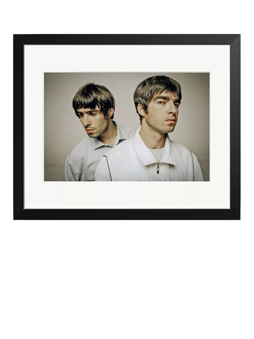 Sonic Editions Oasis 1995 framed print 51x41cm, imported from the UK