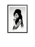 Sonic Editions Amy Winehouse framed print large 77.7x90cm - British product