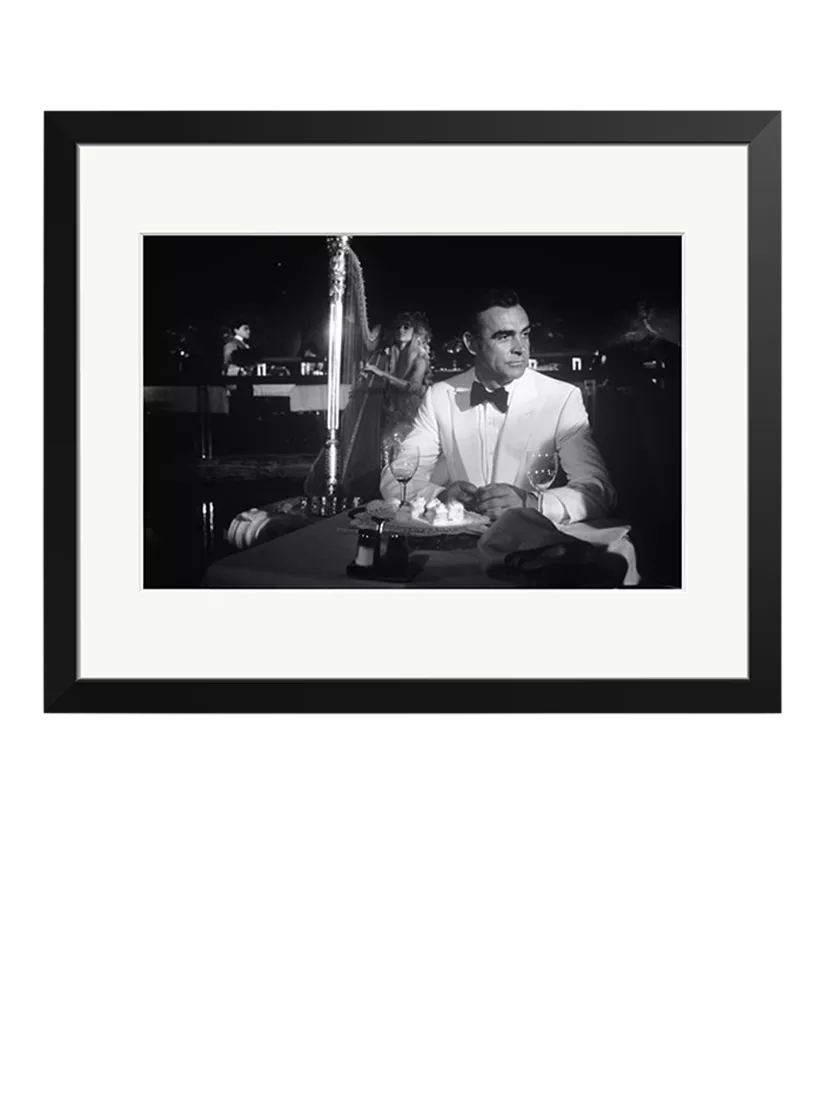 Sonic Editions Diamonds Are Forever framed print - British product