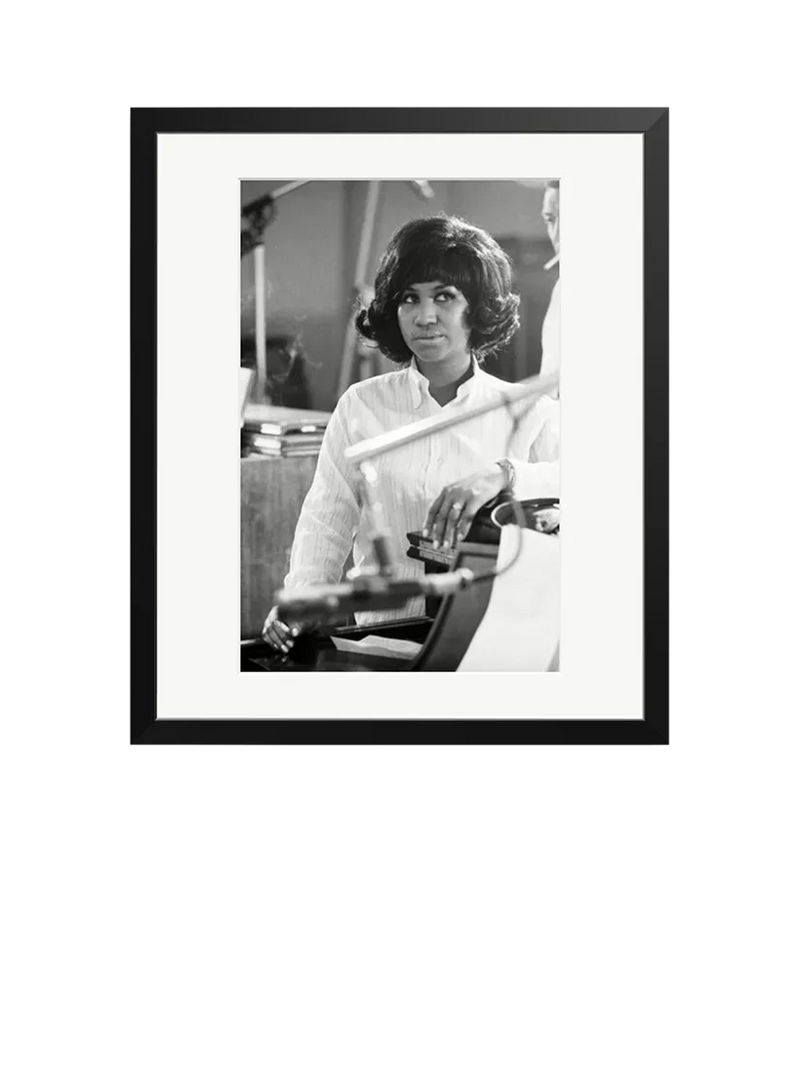 Sonic Editions Aretha Franklin framed print 51x61 cm, UK version