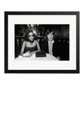 Sonic Editions framed print Mick and Bianca Jagger 51x41 cm - British product