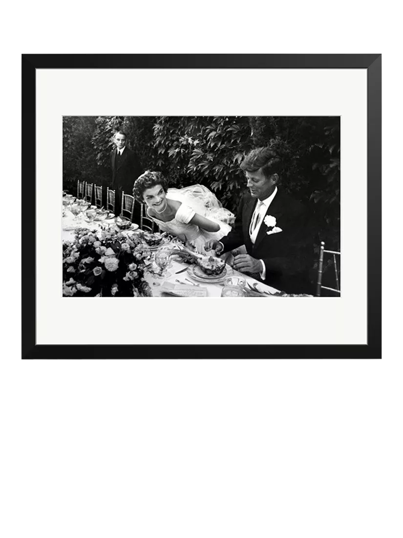 Sonic Editions Kennedy Wedding large framed print (British brand)