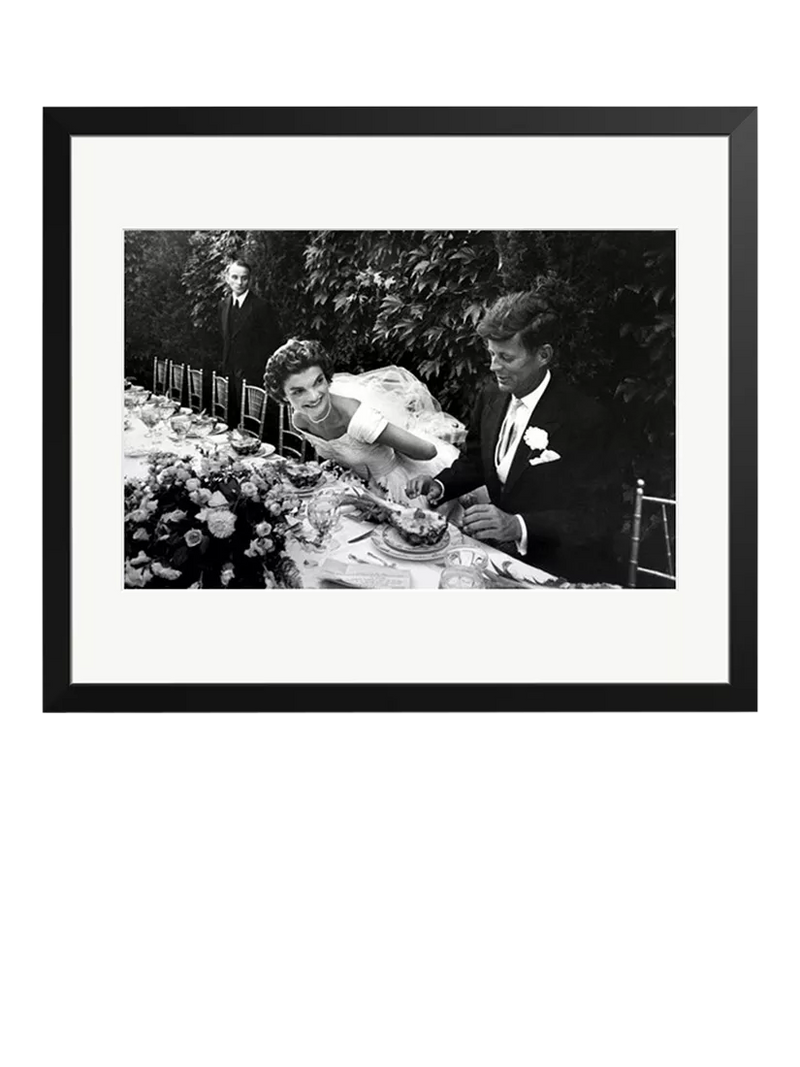 Sonic Editions Kennedy Wedding large framed print (British brand)